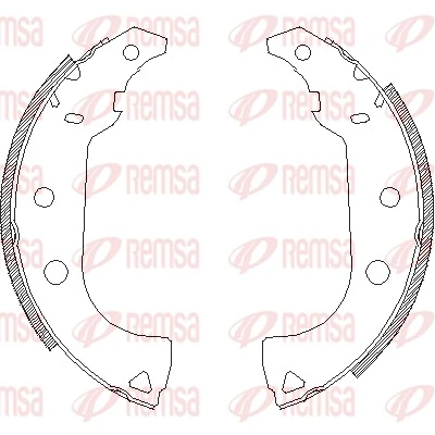 Brake Shoe 4176.00