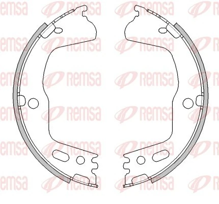 Brake Shoe, parking brake 4494.00