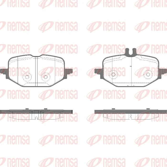 Brake Pad Set, disc brake 1972.10