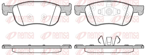Brake Pad Set, disc brake 1776.00