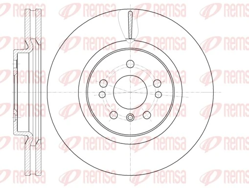 Brake Disc 61165.10