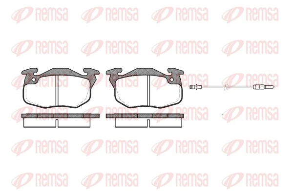 Brake Pad Set, disc brake 0192.12
