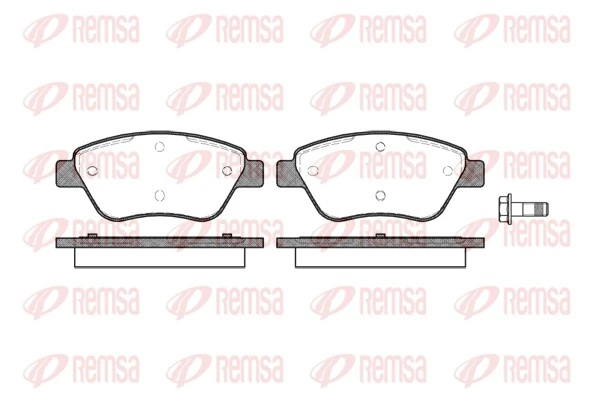 Brake Pad Set, disc brake 0858.10