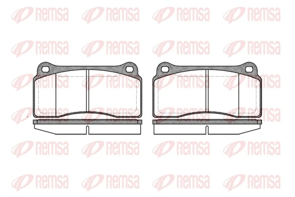 Brake Pad Set, disc brake 0983.00