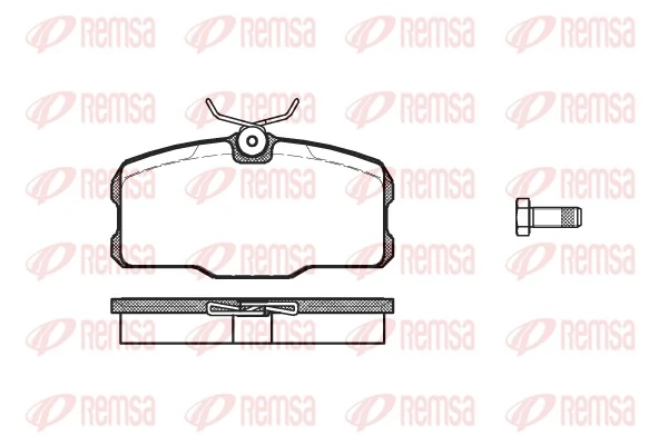 Brake Pad Set, disc brake 0207.00