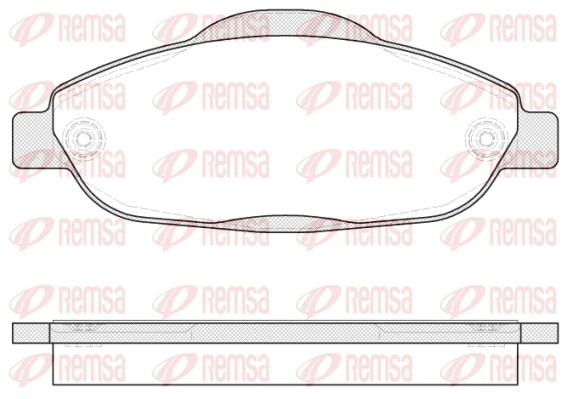 Brake Pad Set, disc brake 1323.00