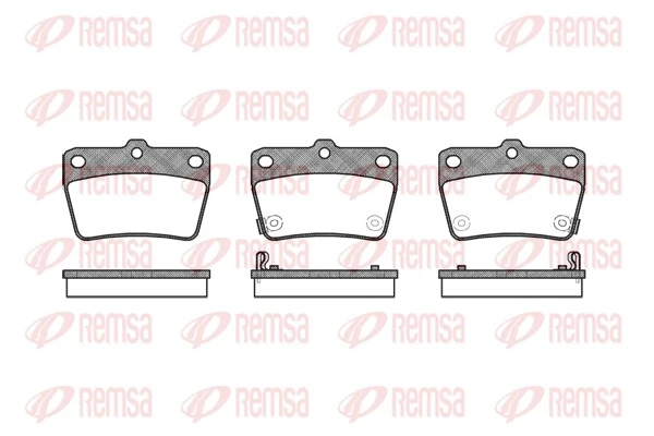 Brake Pad Set, disc brake 0839.02
