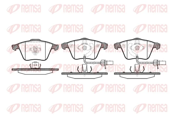 Brake Pad Set, disc brake 0964.12