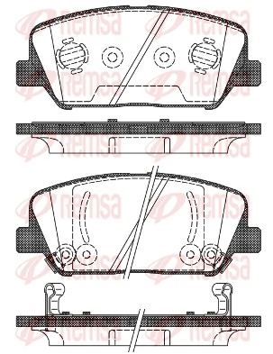 Brake Pad Set, disc brake 1398.02