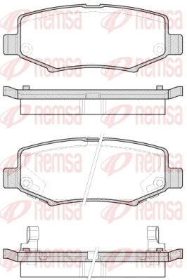 Brake Pad Set, disc brake 1528.02