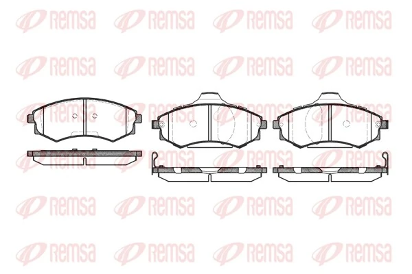 Brake Pad Set, disc brake 0318.05