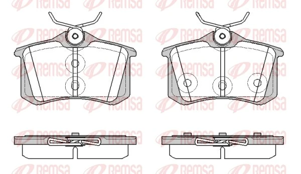 Brake Pad Set, disc brake 1391.57