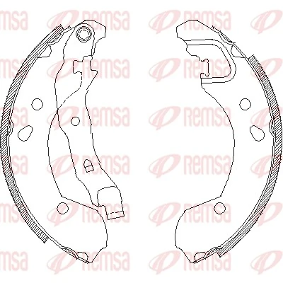 Brake Shoe 4168.00
