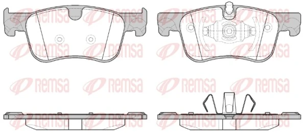 Brake Pad Set, disc brake 1580.00