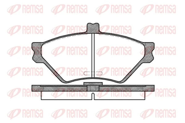 Brake Pad Set, disc brake 0574.00