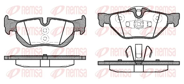 Brake Pad Set, disc brake 1145.10