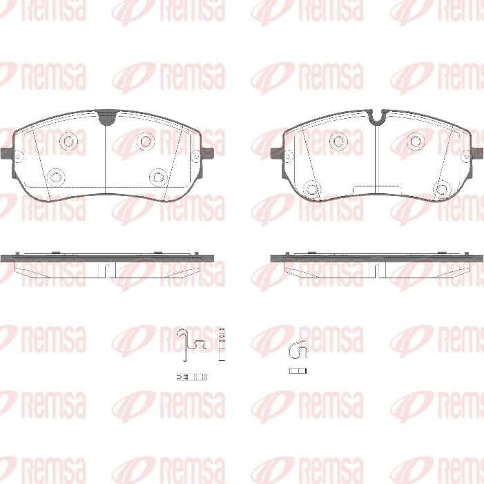 Brake Pad Set, disc brake 1989.00