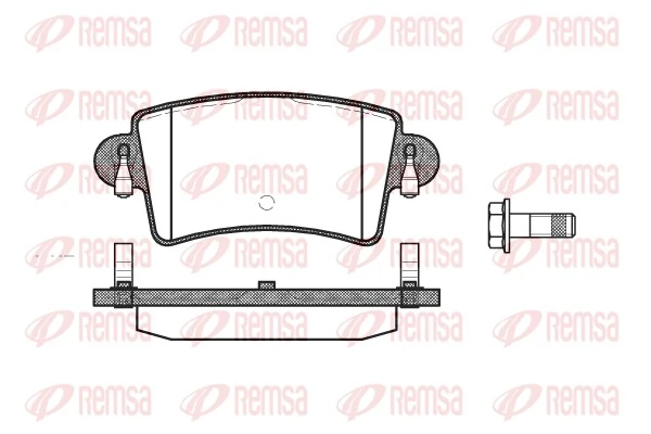 Brake Pad Set, disc brake 0833.00