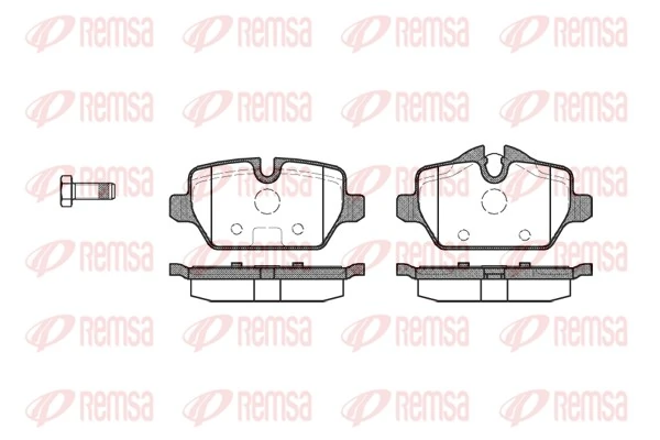 Brake Pad Set, disc brake 1132.00