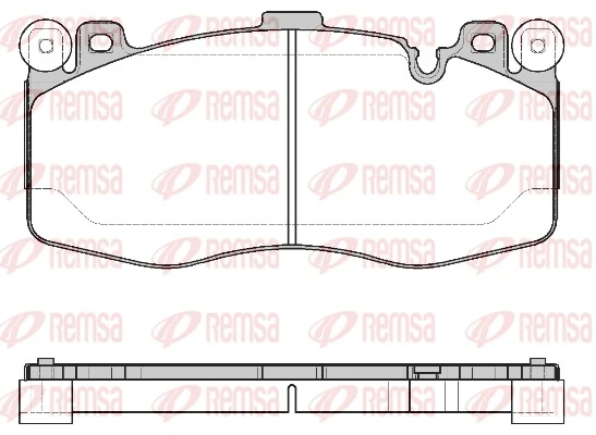 Brake Pad Set, disc brake 1742.10
