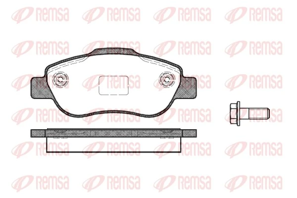 Brake Pad Set, disc brake 1100.00