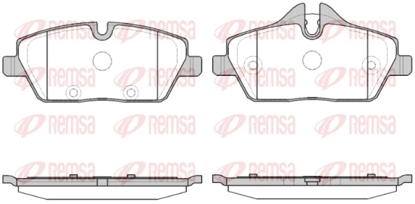 Brake Pad Set, disc brake 1131.30