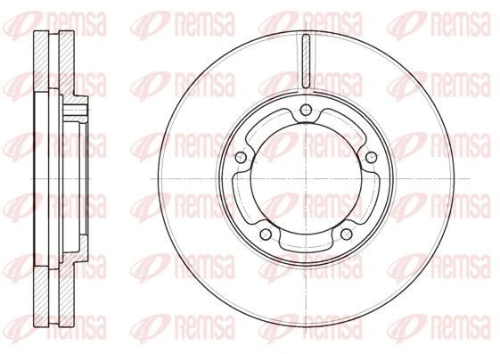 Brake Disc 61408.10