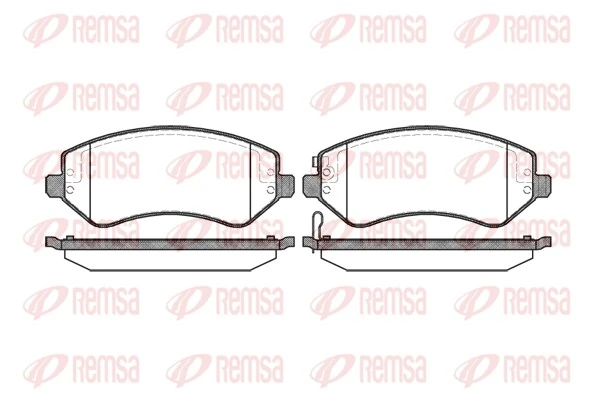 Brake Pad Set, disc brake 0807.02