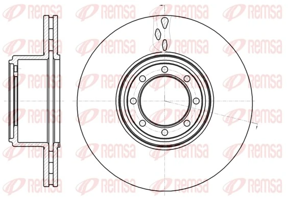 Brake Disc 61216.10