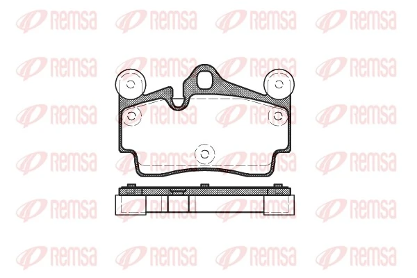 Brake Pad Set, disc brake 0996.00