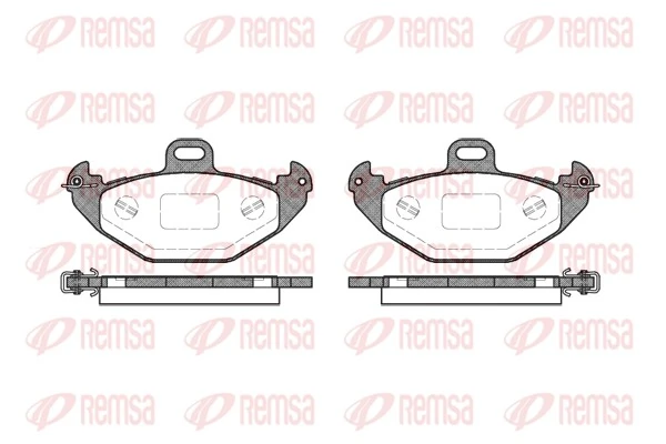 Brake Pad Set, disc brake 0686.00