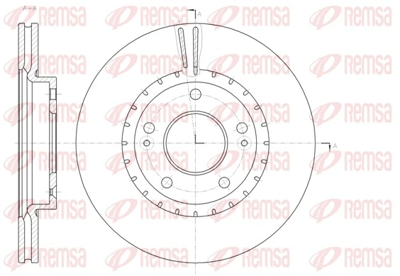 Brake Disc 61434.10
