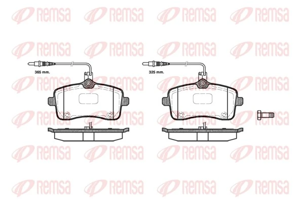 Brake Pad Set, disc brake 1102.04