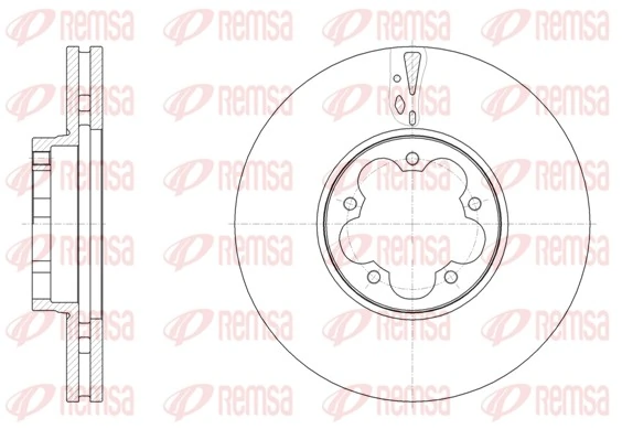 Brake Disc 61568.10