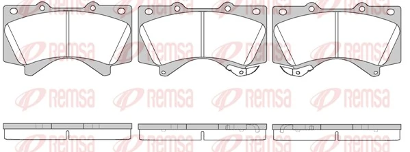 Brake Pad Set, disc brake 1271.02
