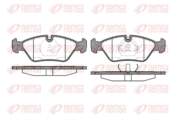 Brake Pad Set, disc brake 0139.00