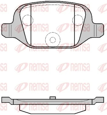 Brake Pad Set, disc brake 0727.00
