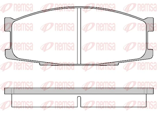 Brake Pad Set, disc brake 0283.00