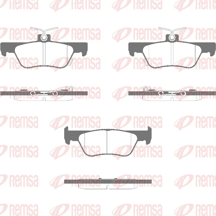 Brake Pad Set, disc brake 1944.02