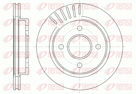 Brake Disc 6160.10