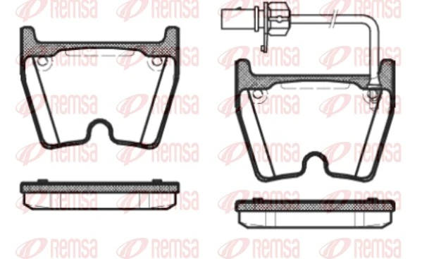 Brake Pad Set, disc brake 0896.01