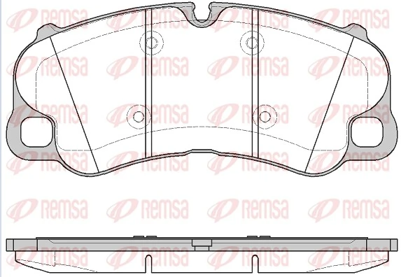 Brake Pad Set, disc brake 1595.10