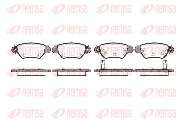 Brake Pad Set, disc brake 0685.02