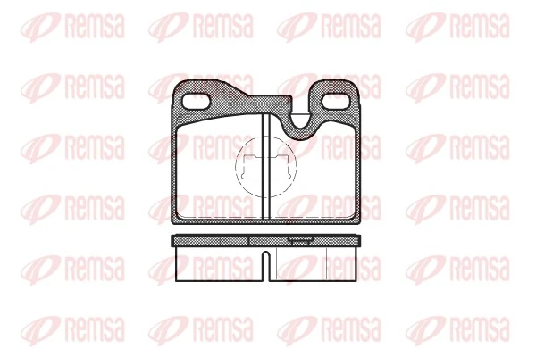 Brake Pad Set, disc brake 0130.00