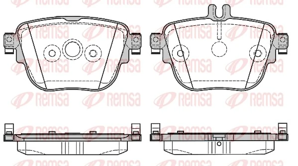 Brake Pad Set, disc brake 1792.00