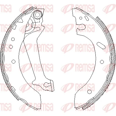 Brake Shoe 4670.01
