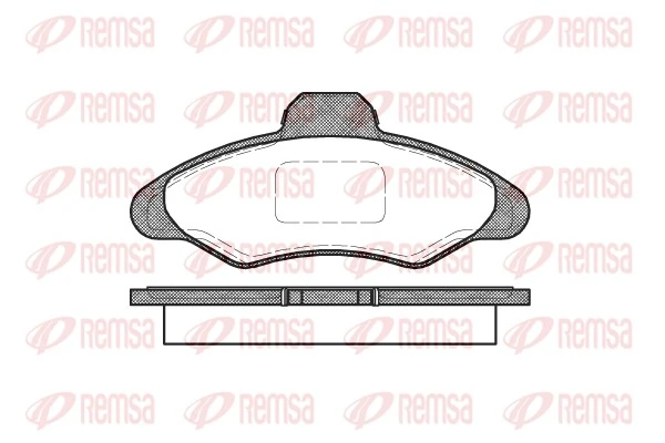 Brake Pad Set, disc brake 0331.00