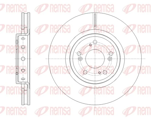 Brake Disc 61658.10
