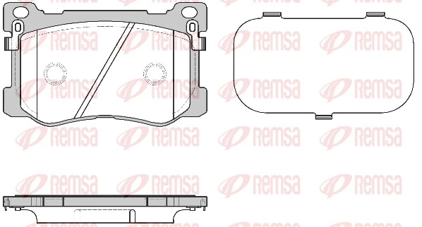 Brake Pad Set, disc brake 1475.12