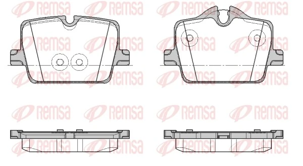 Brake Pad Set, disc brake 1874.00